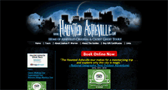 Desktop Screenshot of hauntedasheville.com